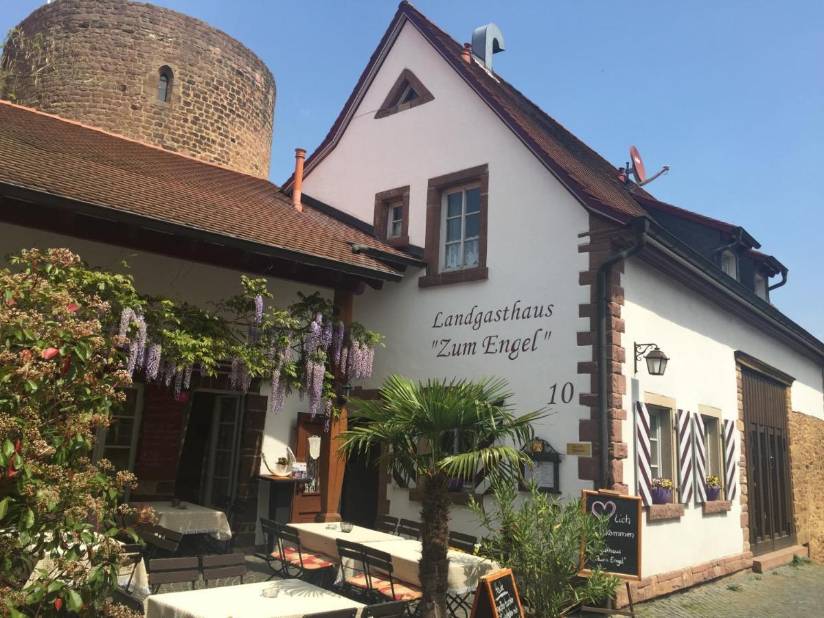 Landgasthaus "Zum Engel" Hotel Neuleiningen Bagian luar foto