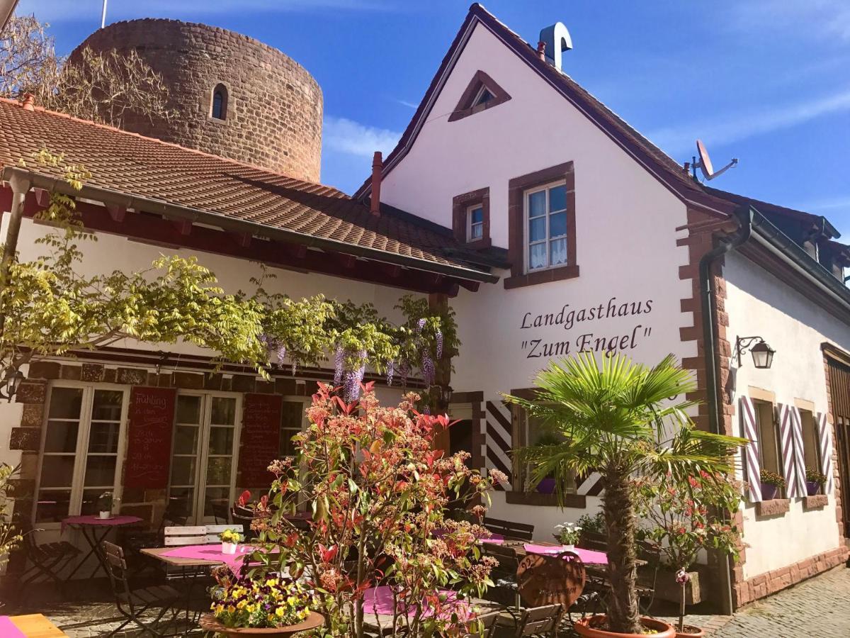 Landgasthaus "Zum Engel" Hotel Neuleiningen Bagian luar foto