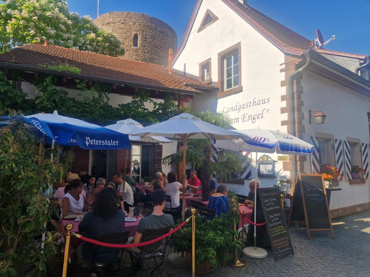 Landgasthaus "Zum Engel" Hotel Neuleiningen Bagian luar foto